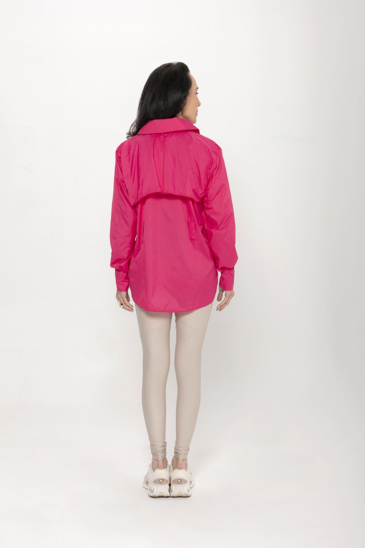Trench Corta-Vento SÍMÌS Rosa Pink