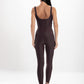 Calça Legging Alta Ébano Hera Glossy