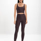 Calça Legging Alta Ébano Hera Glossy