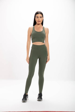 Calça Legging Verde Performance