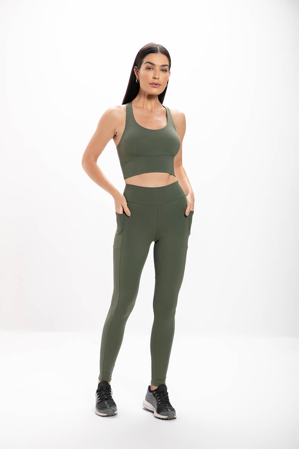 Calça Legging Verde Performance
