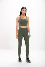 Calça Legging Verde Performance