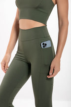 Calça Legging Verde Performance