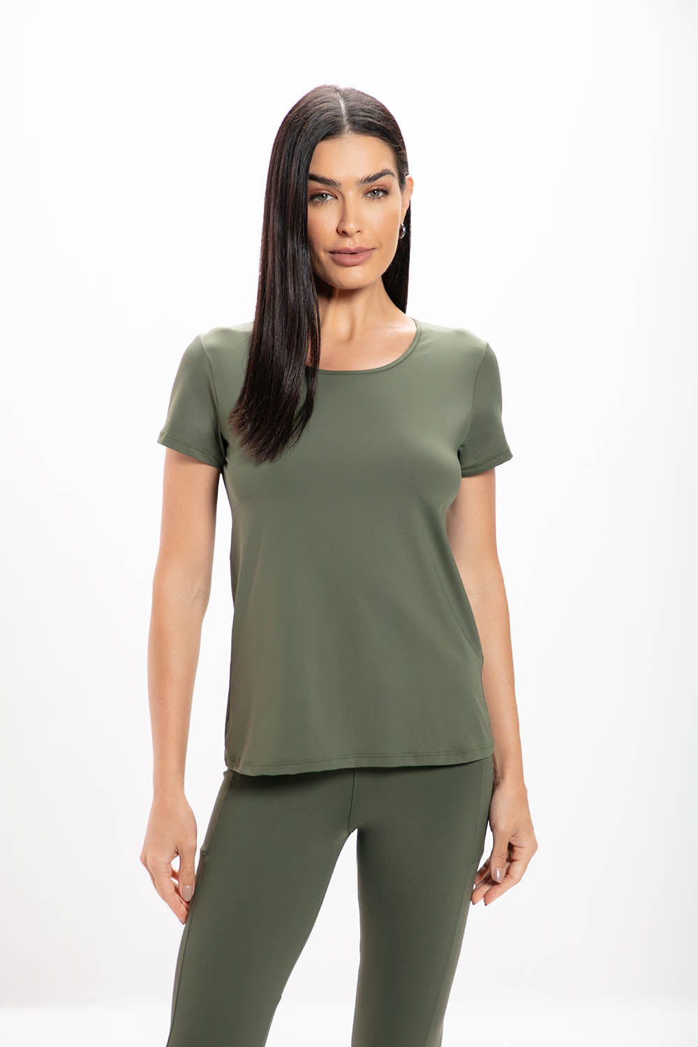 Camiseta Verde Performance