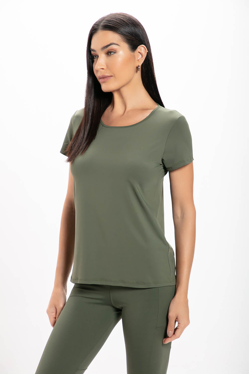 Camiseta Verde Performance