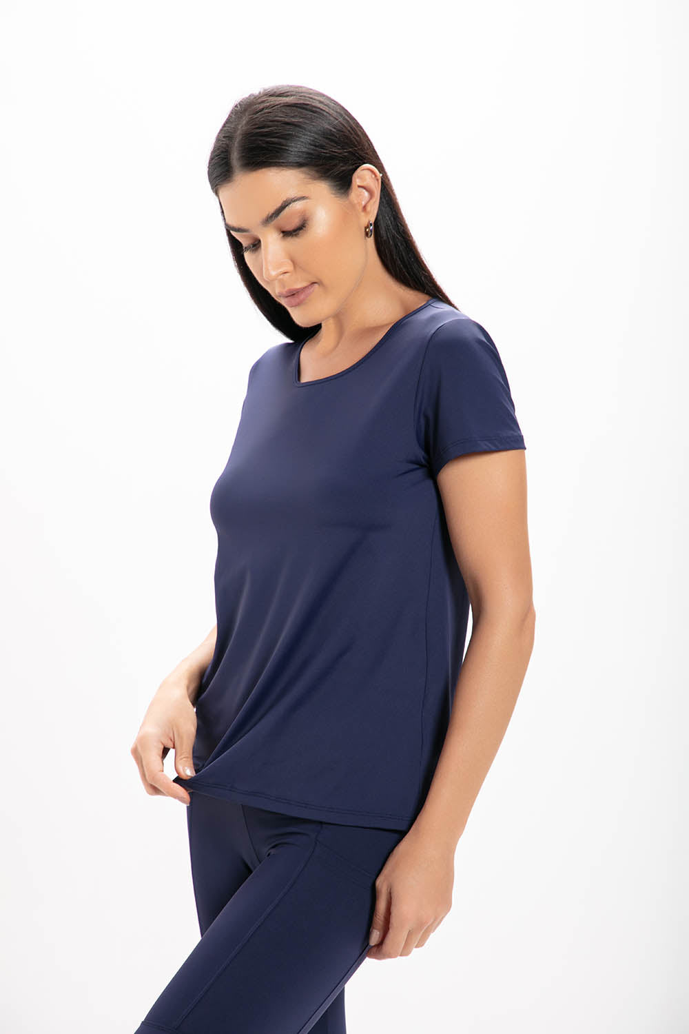 Camiseta Azul Performance