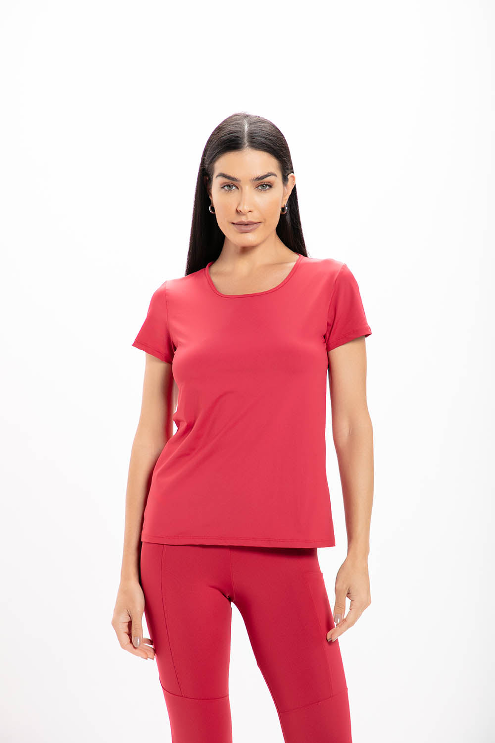 Camiseta Vermelha Performance