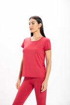 Camiseta Vermelha Performance