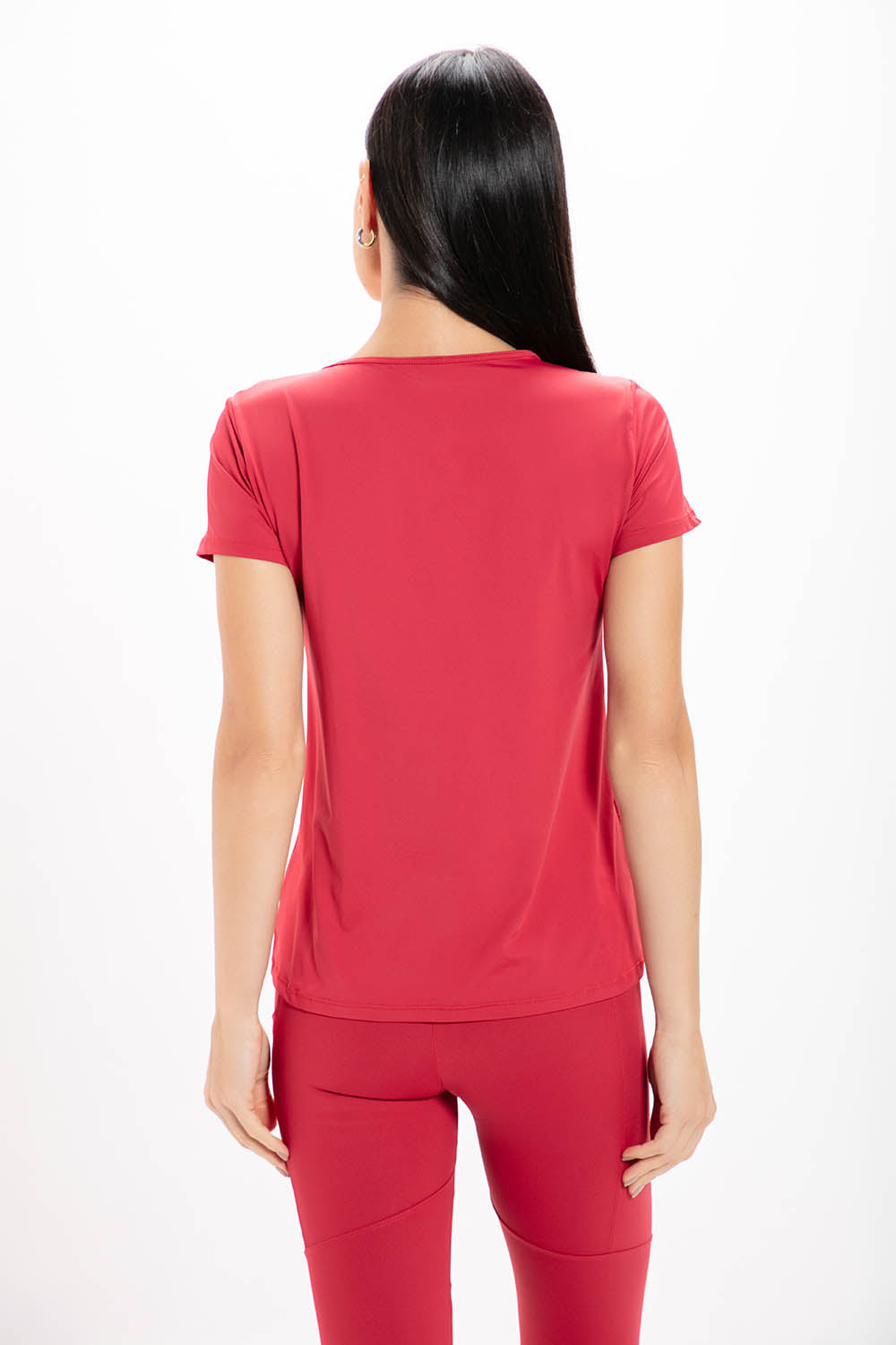 Camiseta Vermelha Performance
