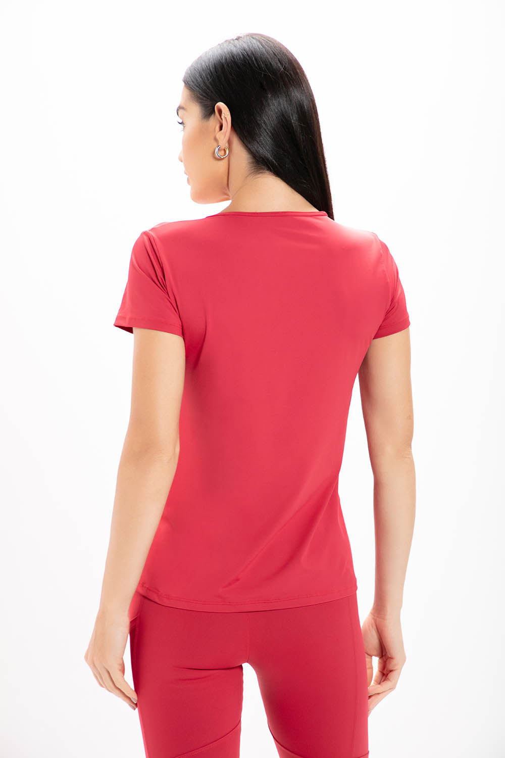 Camiseta Vermelha Performance