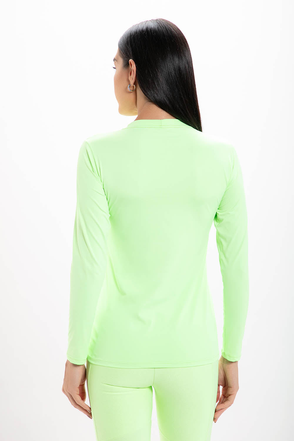 Camiseta Manga Longa Lime Glossy