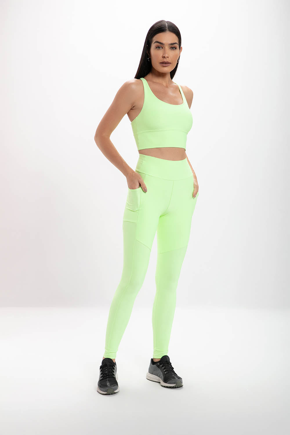 Top Cruzado Lime Glossy