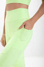 Calça Legging Lime Glossy