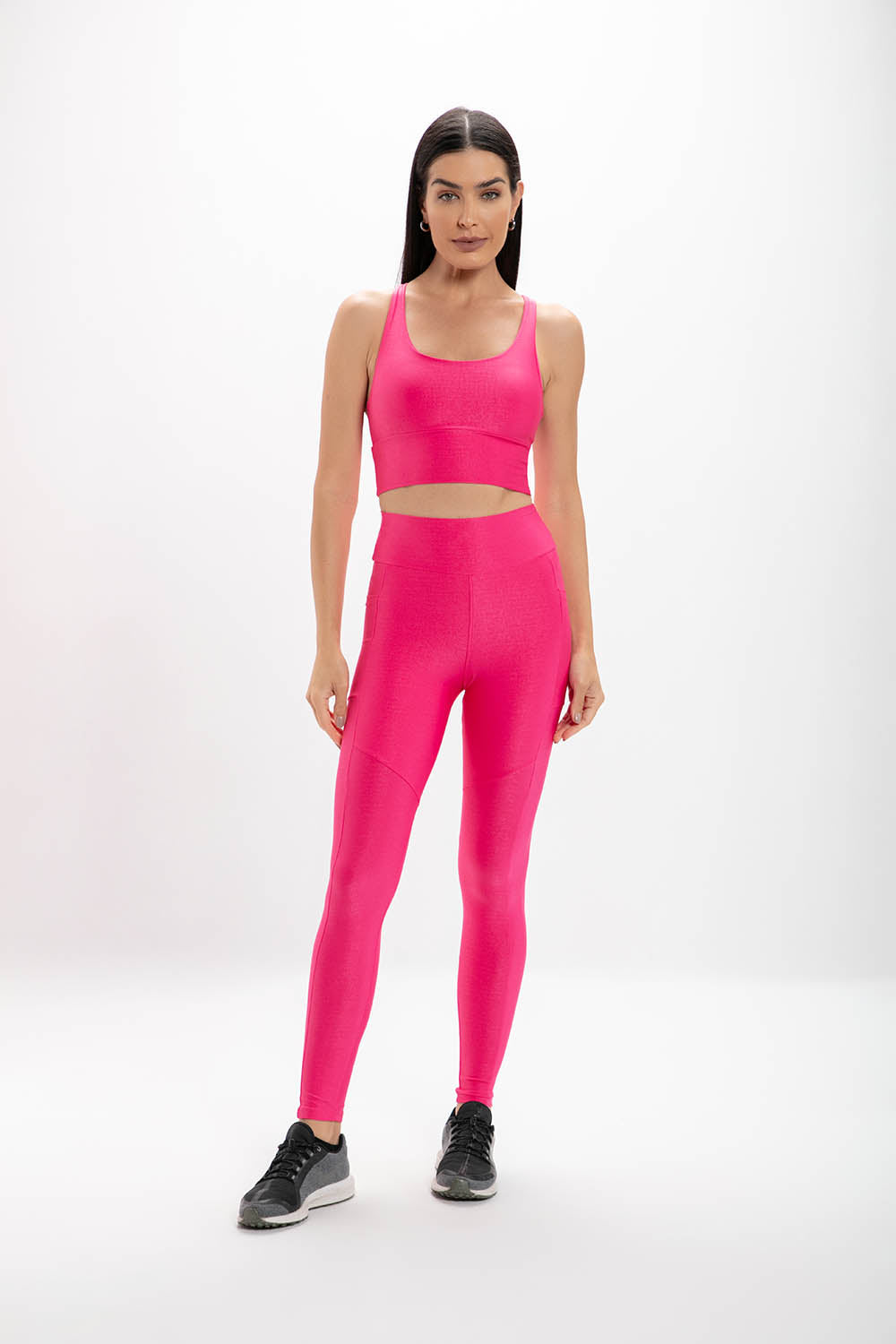 Top Cruzado Pink Glossy