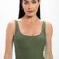 Top Feminino Verde Hera Glossy
