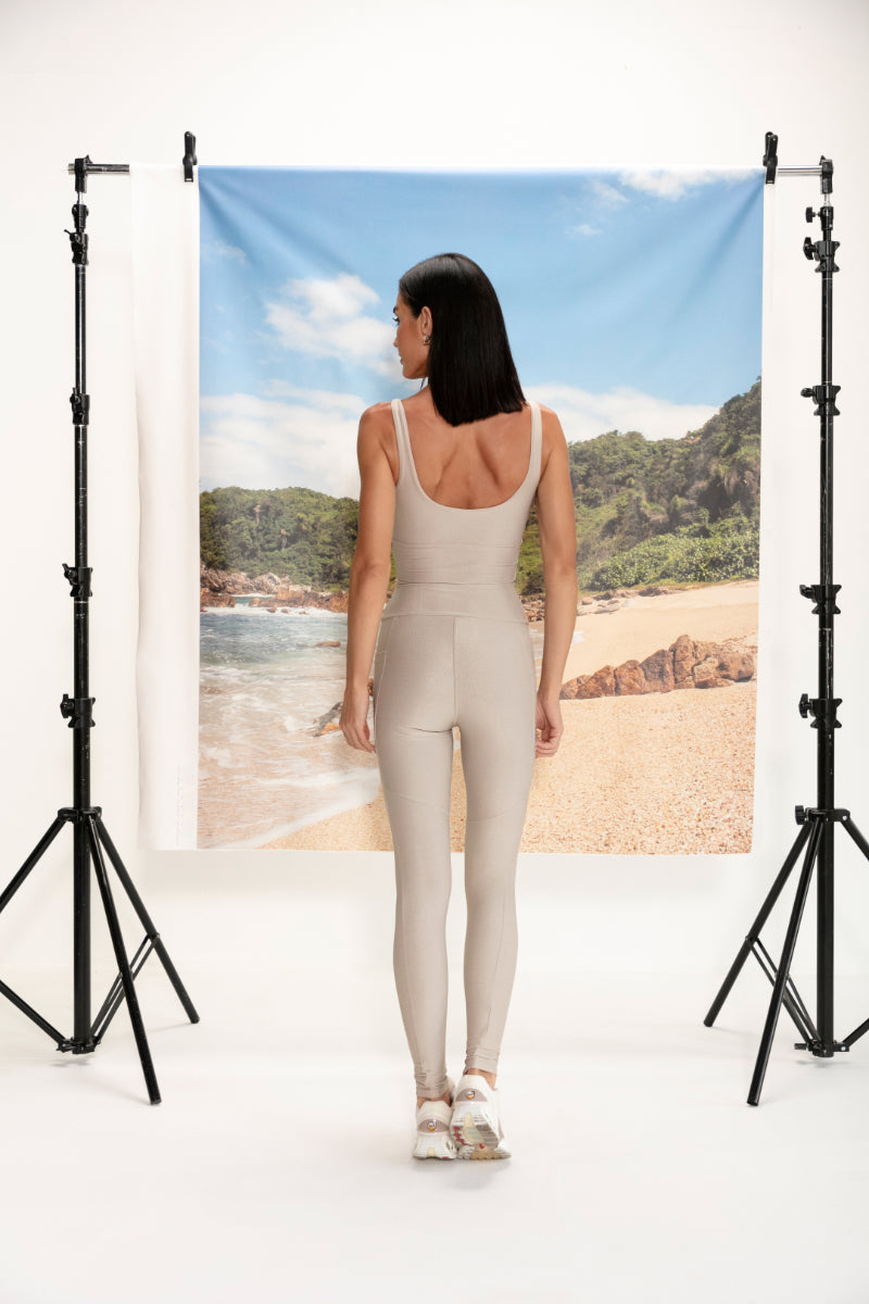Calça Legging Tapioca Glossy