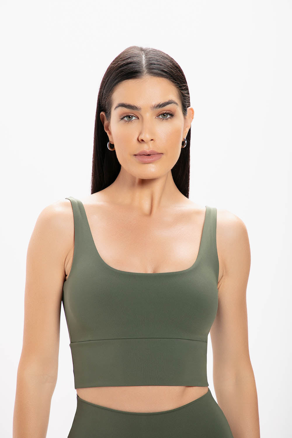 Top Feminino Verde Performance