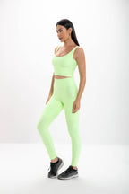 Top Feminino Lime Glossy