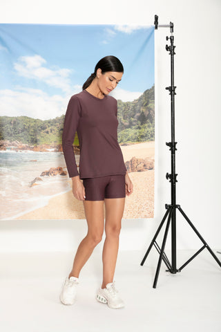 Camiseta Manga Longa Ébano