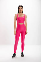 Top Feminino Pink Glossy