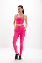 Calça Legging Pink Glossy