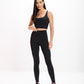 Top Alongado Feminino Preto Performance