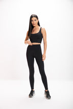 Top Feminino Preto Performance