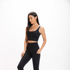 Calça Legging Alta Preta Performance