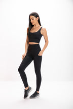 Top Feminino Preto Performance