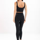 Top Alongado Feminino Preto Performance