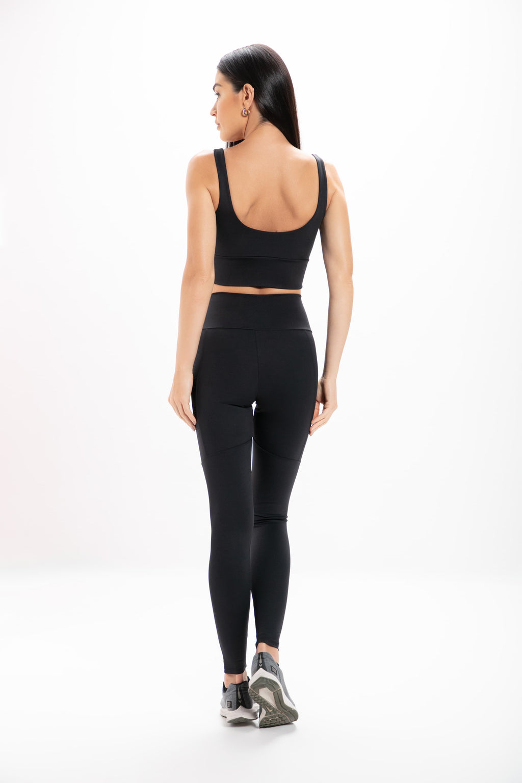 Top Feminino Preto Performance