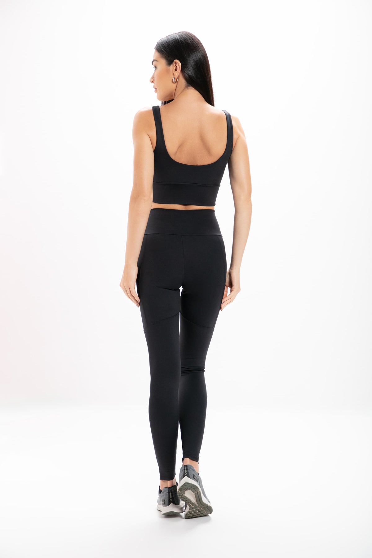 Top Feminino Preto Performance