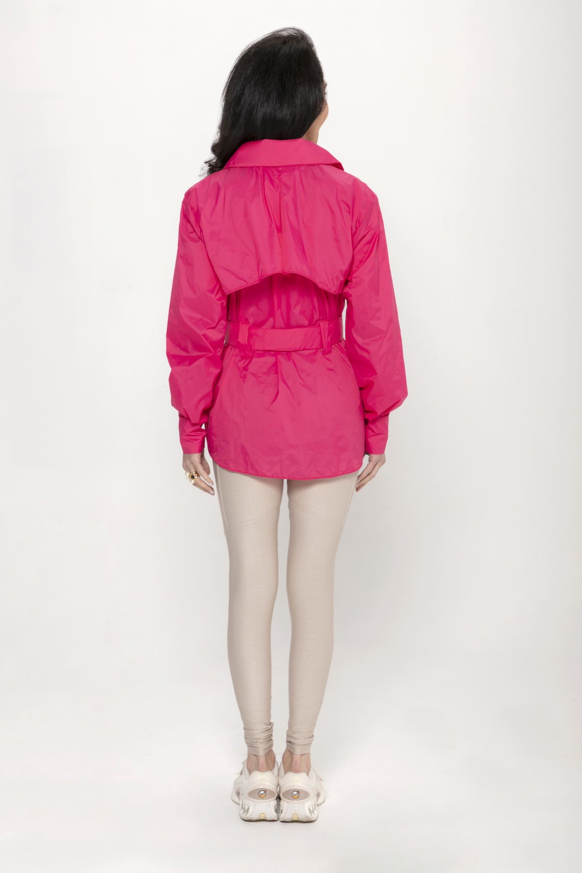 Trench Corta-Vento SÍMÌS Rosa Pink